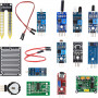 Набор датчиков для Arduino-проектов (12 штук) зелёный кейс