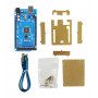 Набор с платой Arduino-совместимой Mega 2560 R3 + кабель USB Type A/B + корпус (акрил)